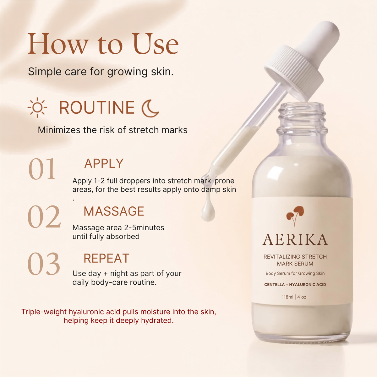 AERIKA™ Revitalizing Stretch Mark Serum