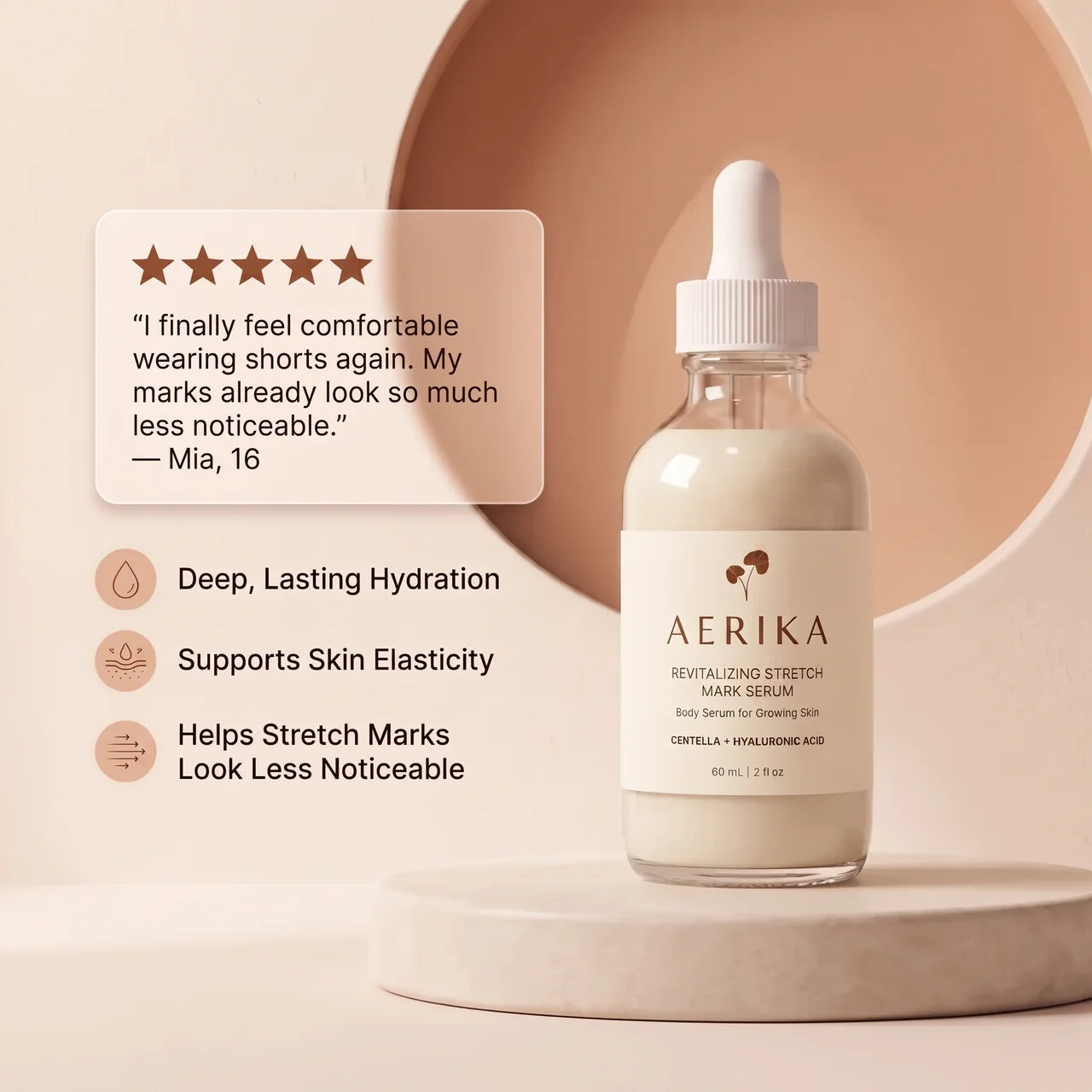 AERIKA™ Revitalizing Stretch Mark Serum